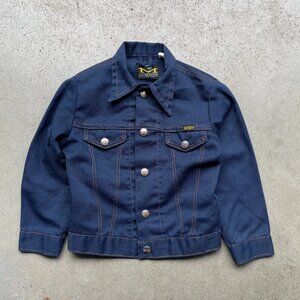 Vintage 1970's Maverick Blue Bell Denim Jacket Toddler Size 4T